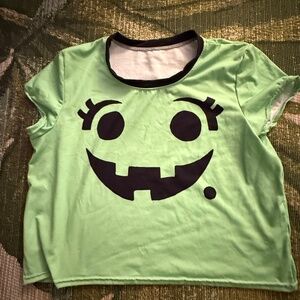 Olivia Frankenstein McDonalds Witch tee